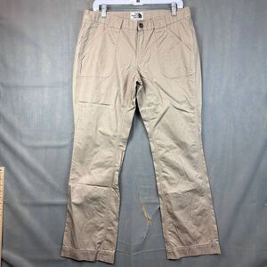 The North Face Pants Women's Size 14 Beige Regular Fit Casual Outdoor Chino
